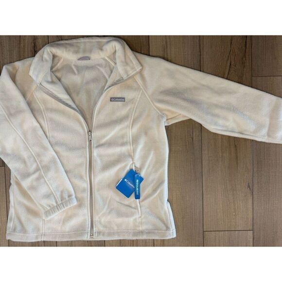 NWT Columbia Women’s Sawyer Rapids 2.0 Fleece Jacket 1X Plus Cream White - Picture 4 of 6
